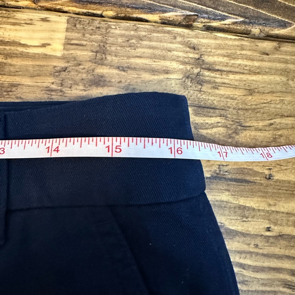 NWT J. Crew Factory 3.5" Shorts Navy Size 8 Chino H5616 - Picture 8 of 9